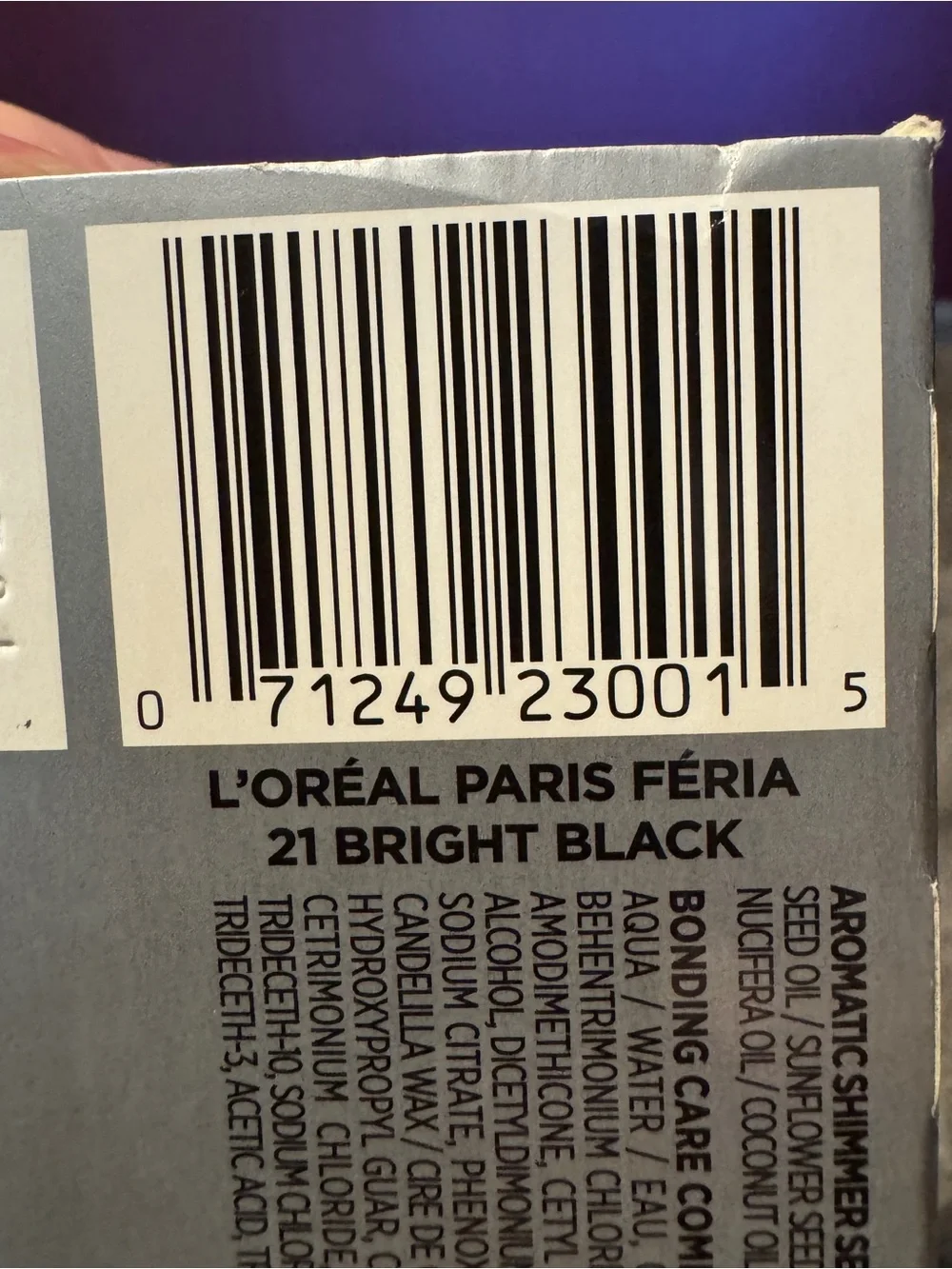 Féria Multi-Faceted Shimmering Hair Colour - Starry Night (21)